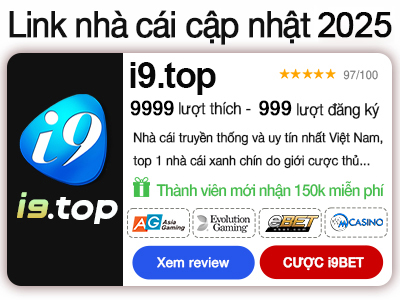 ⭐️i9bet Cổng Game Uy Tín , Nhiều Khuyến Mãi Khủng⭐️